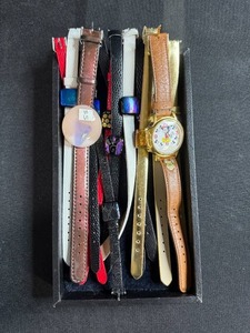 lot 210 image: Collection of Assorted Vintage and Modern Wristwatches Inc Minnie Mouse