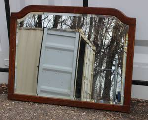 lot 63 image: Framed Mirror Measures 44 X 31