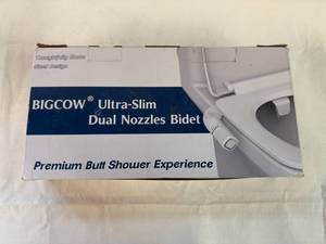 lot 29 image: SSS. Bigcow Ultra-Slim Dual Nozzles Bidet-Premium Butt Shower Experience