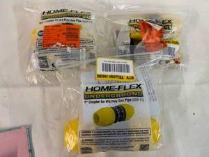 lot 68 image: SSS. Homeflex Undercground Couplers-See Photos for Sizes