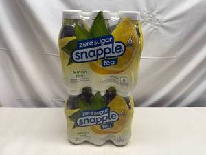 lot 248 image: 2x 6pack Zero Sugar Snapple -Lemon Tea