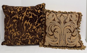 lot 348 image: Pacific Coast Damask Throw Pillows - 2-Piece Set
