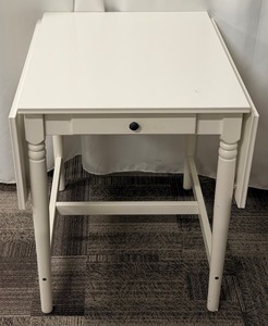 lot 61 image: IKEA Ingatorp Extendable Dining Table