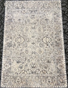 lot 119 image: Kathy Ireland Home by Nourison Malta Collection Ki25 Rug 5 3 in x 7 7 in DK BlueBlue