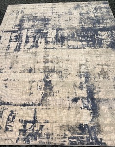 lot 126 image: Capel Wool Rug - Metropolis Mirage - Abstract GrayGray and Beige Area Rug 12 x 15