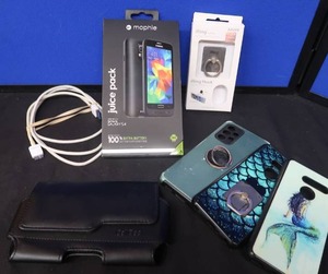 lot 12 image: MOPHIE JUICE PACK FOR GALAXY S5  iRING PLUS