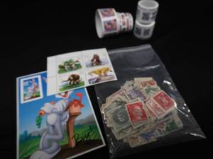 lot 24 image: 2 34 UNOPENED ROLLS OF FOREVER STAMPS PLUS