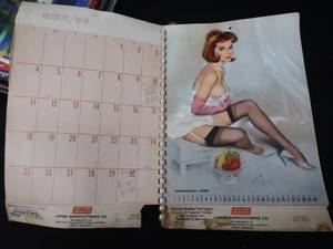 lot 55 image: VINTAGE PIN UPS AND MORE