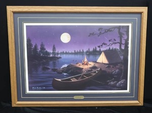 lot 72 image: SIGNED NUMBERED FRAMED PRNT