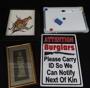 lot 75 image: MISC DECOR