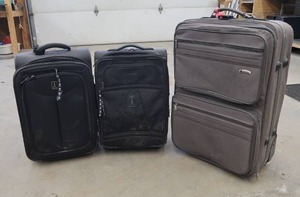 lot 88 image: 3 TRAVEL SUITCASES