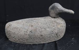 lot 108 image: VINTAGE DUCK DECOY