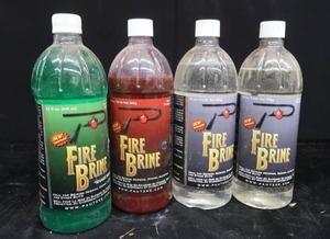 lot 116 image: 4 BOTTLES OF FIRE BRINE
