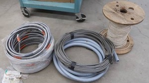 lot 119 image: ELECTRICAL CONDUIT  MISC WIRE