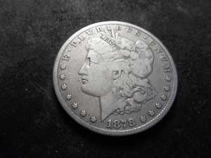lot 1 image: 1878 CC Morgan Silver Dollar