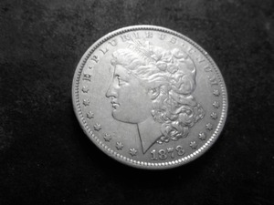 lot 2 image: 1878 Morgan Silver Dollar 3rd Reverse