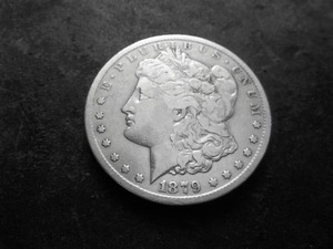 lot 4 image: 1879 CC Morgan Silver Dollar