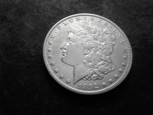 lot 25 image: 1892 O Morgan Silver Dollar