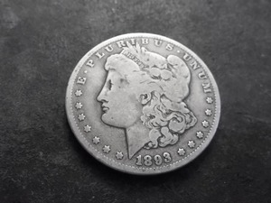 lot 27 image: 1893 Morgan Silver Dollar