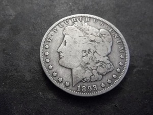 lot 28 image: 1893 O Morgan Silver Dollar