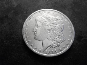 lot 29 image: 1894 O Morgan Silver Dollar