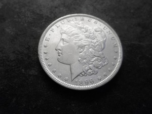 lot 32 image: 1896 Morgan Silver Dollar