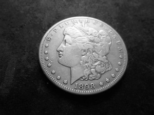 lot 34 image: 1898 S Morgan Silver Dollar
