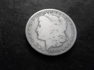 lot 35 image: 1900 Morgan Silver Dollar O Over CC