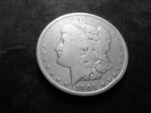 lot 36 image: 1901 Morgan Silver Dollar