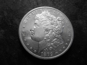 lot 5 image: 1879 S Morgan Silver Dollar