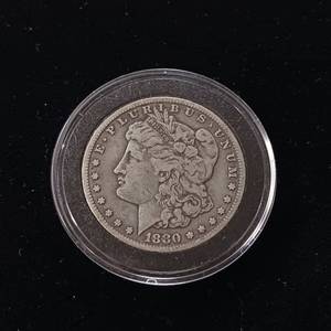 lot 96 image: 1880 Carson City Morgan Silver Dollar � 90% Silver � Nice Detail  - TAX EXEMPT