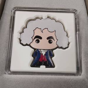 lot 323 image: Thomas Jefferson 1 OZ Pure .999% Silver Chibi Coin � Tax Exempt � In Original packaging 2022