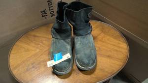 lot 57 image: Harley Davidson mens scout leather riding boots size 11.5