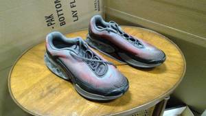 lot 15 image: Nike Air Max DN black and white and iron grey size 13