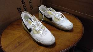 lot 21 image: Nike Air Max Terrascrope 90 in Sail and black size 13
