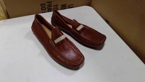 lot 89 image: Saks Fifth Avenue  brown Loafers size 12