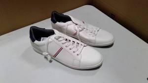 lot 141 image: Public Opinion Original Penguin white with red and blue stripes size 12