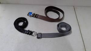 lot 153 image: 3 belts 45, 51, 50