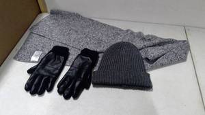 lot 154 image: H&M Scarf 72  Divided Gloves LXL Threads 4 Thoughts Beanie