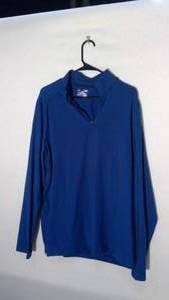 lot 199 image: Under Armor Loose 14 zip long sleeve size XL