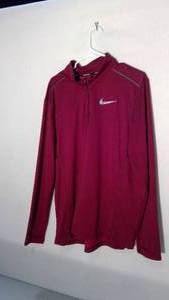 lot 257 image: Nike Running 14 zip Long sleeve Dri-Fit size XL