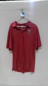 lot 162 image: Minnesot Twins Cutter and Buck Collared T size L