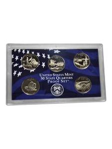 lot 24 image: 2005 State Quarter Set featuring the prestigious S Mint Mark.