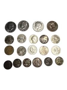 lot 36 image: Coin Errors & Oddities with a face value of $5 in coins.