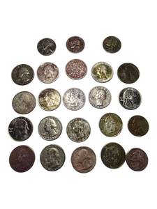 lot 37 image: Coin Errors & Oddities with a face value of $4.75  in coins.