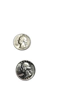 lot 48 image: Silver quarters in good condition with various mint marks
