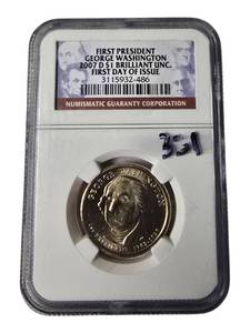 lot 58 image: 2007 Washington NGC First Release  The one to Own