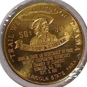 lot 60 image: Dakota Territory Centennial Coins from 1961 in Uncirculated condition