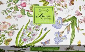 lot 528 image: SERVING SETS (a) Leaves by Rosanna Set of 4 appetizer dishes, (b) Portmeiron Botanic Garden Salad Servers