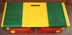 lot 546 image: ADJUSTABLE LEGO WORKTABLE